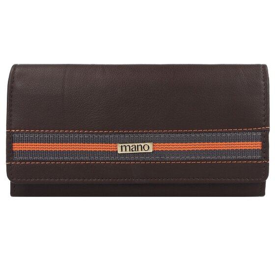 mano Don Leonardo Porte-monnaie RFID cuir 18 cm