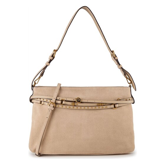 PINKO Belt Bag Big Sac à bandoulière Cuir véritable 40 cm