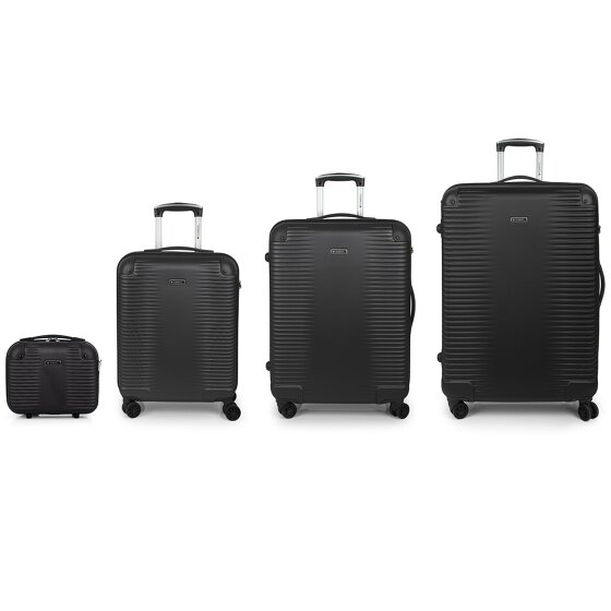 Gabol Balance XP 4 roulettes Set de valises 4 pièces avec soufflet d'extension