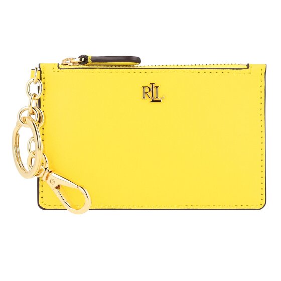 Lauren Ralph Lauren Zip Card Étui à clés Cuir véritable 13 cm