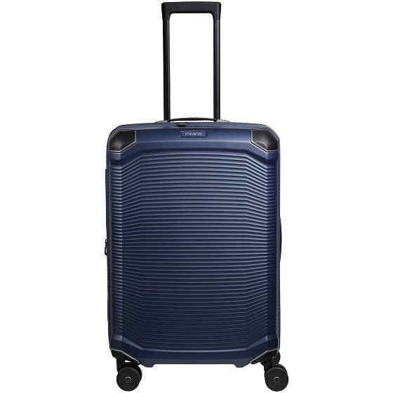 Travelite Millennium 4 roulettes Trolley 67 cm avec soufflet d'extension