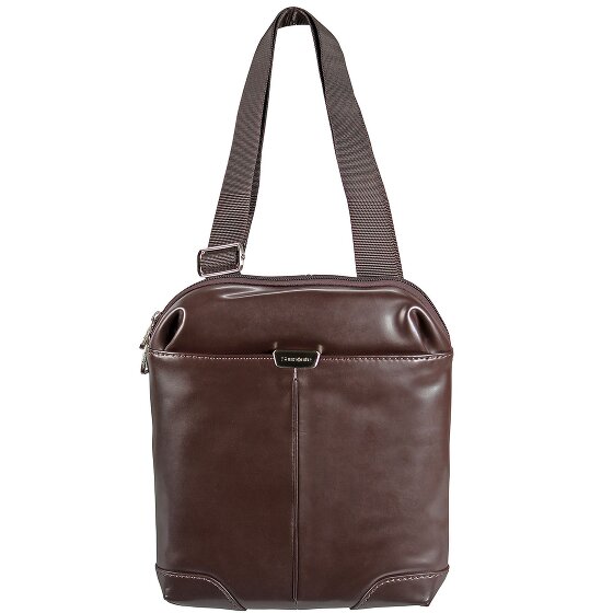 Samsonite S-Oulite LTH Crossover Sac à bandoulière en cuir 25 cm Compartiment pour tablette