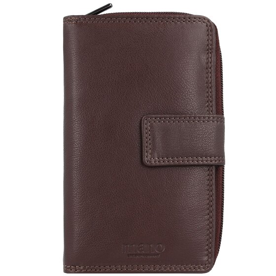 mano Donna Giulia Porte-monnaie en cuir 10,5 cm