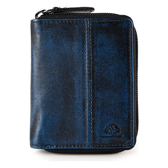 Greenburry Destressed Porte-monnaie Protection RFID Cuir 10.5 cm