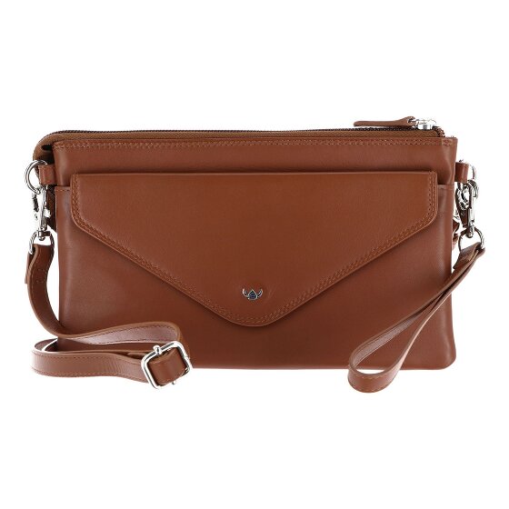 Golden Head Polo Portefeuille d'embrayage Protection RFID Cuir véritable 22 cm