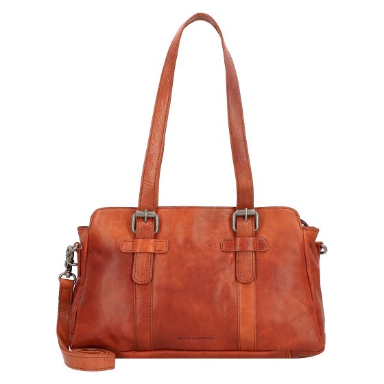 Spikes & Sparrow Sac à bandoulière en cuir 34 cm
