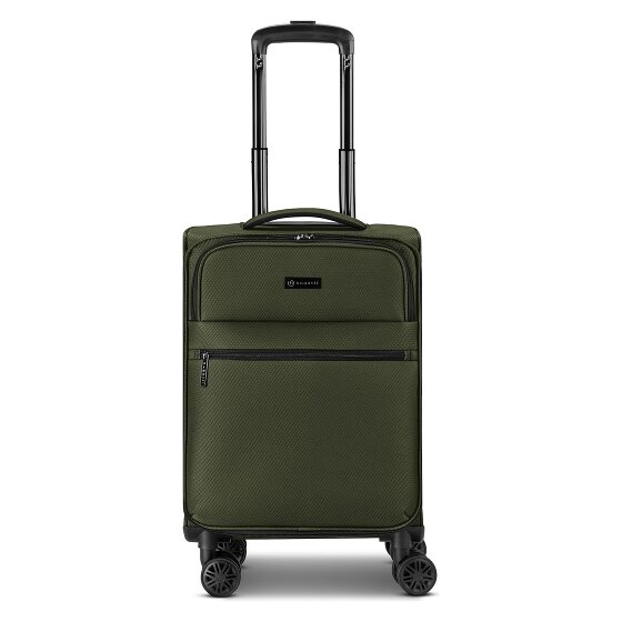 bugatti Valencia Soft 4 roulettes Trolley de cabine S 55 cm avec soufflet d'extension