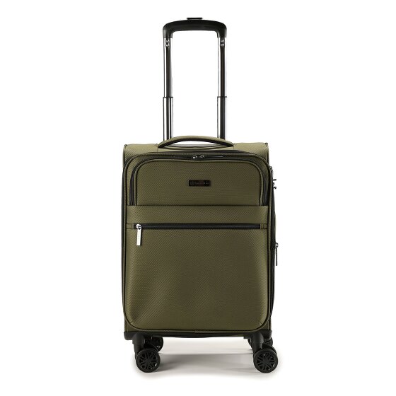 bugatti Valencia Soft 4 roulettes Trolley de cabine S 55 cm avec soufflet d'extension