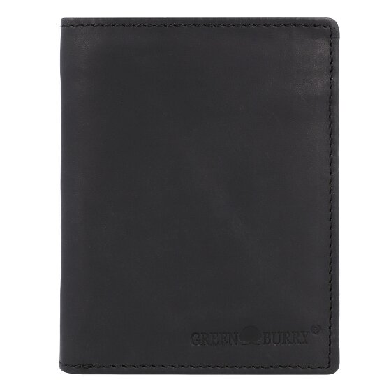Greenburry Porte-monnaie Vintage RFID en cuir 10 cm