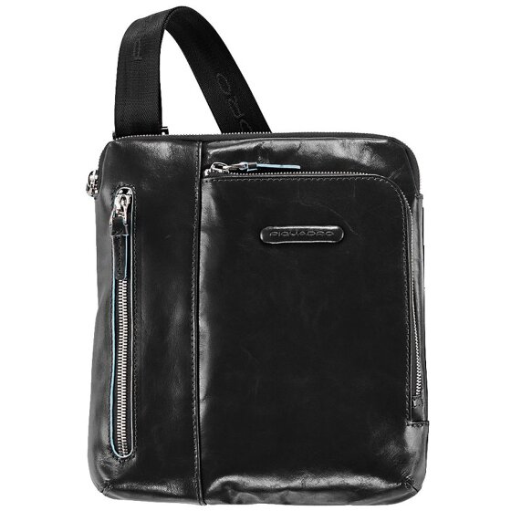 Piquadro Blue Square Sac à bandoulière en cuir 21 cm