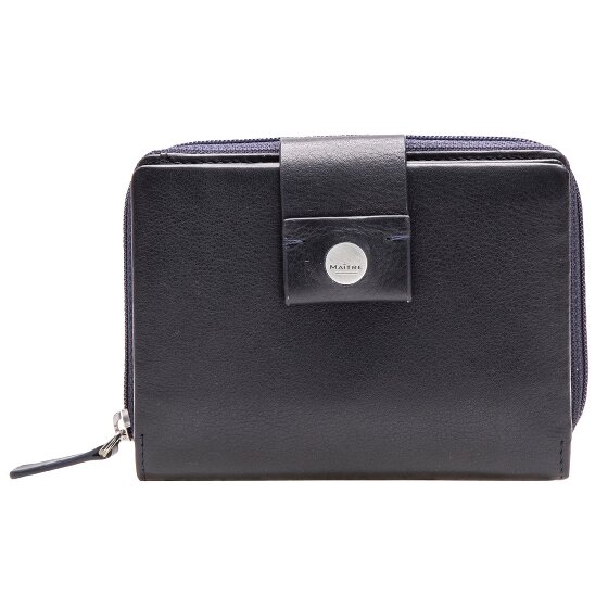 Maître Henau Diethilde Porte-monnaie Protection RFID Cuir véritable 12.5 cm