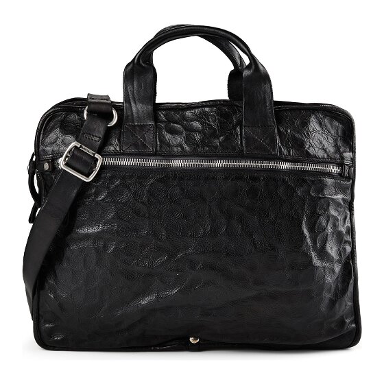 Campomaggi Noce Attaché-case Cuir véritable 38 cm