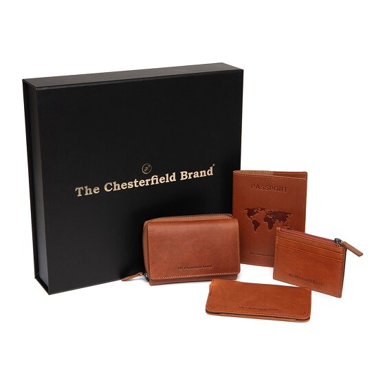 The Chesterfield Brand Porte-monnaie Protection RFID Cuir 11.5 cm Boîte cadeau
