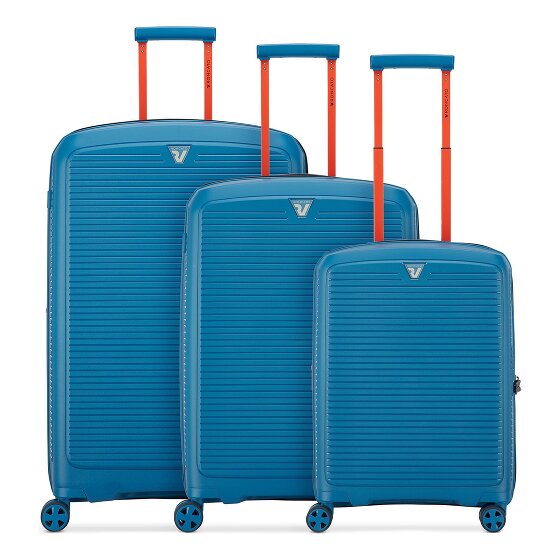 Roncato Arcade 4 roulettes Set de valises 3 pièces avec soufflet d'extension