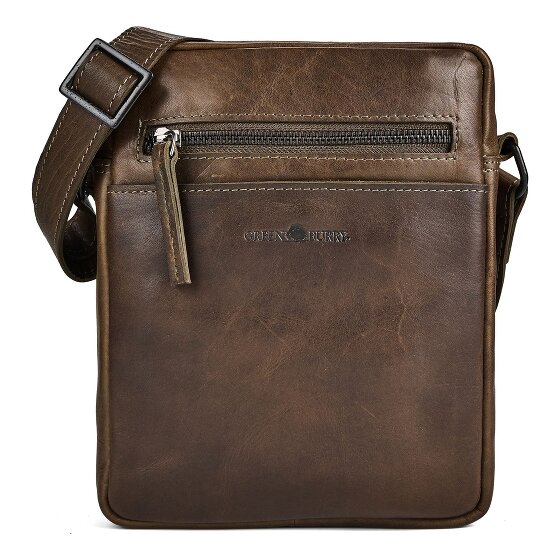 Greenburry Newport Sac à bandoulière Cuir véritable 19 cm