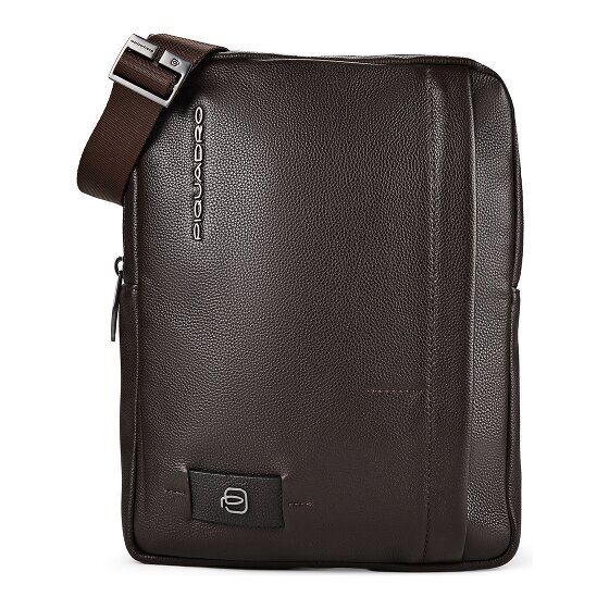 Piquadro Russel Sac à bandoulière Cuir véritable 27 cm