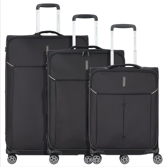 Roncato Ironik 2.0 4 roulettes Set de valises 3 pièces avec soufflet d'extension
