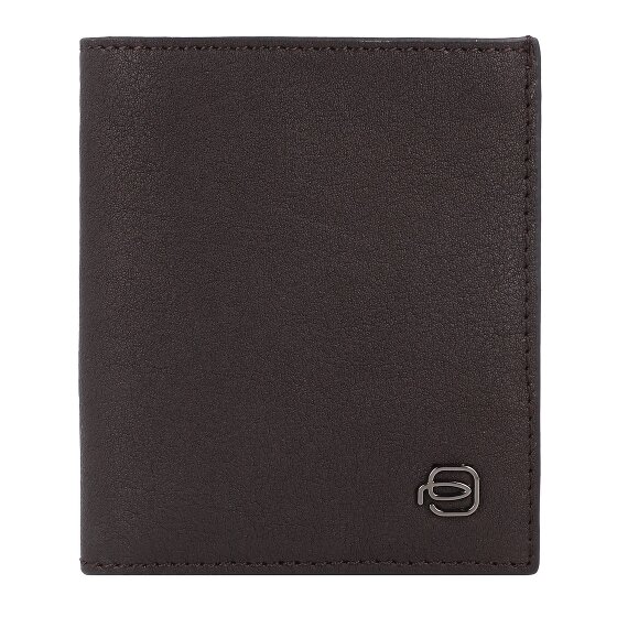 Piquadro Black Square Étui pour cartes de crédit Protection RFID Cuir 9 cm
