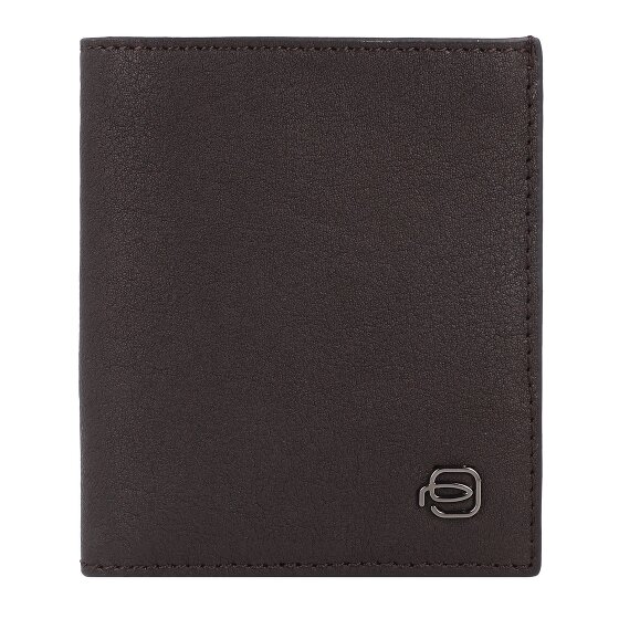 Piquadro Black Square Étui pour cartes de crédit Protection RFID Cuir 9 cm