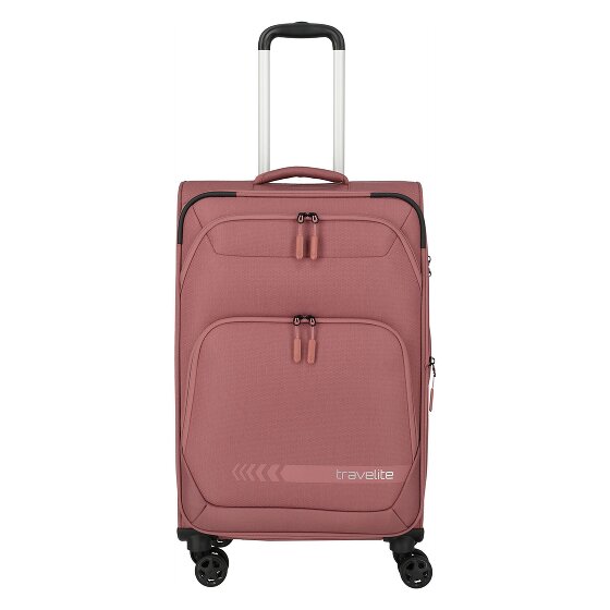 Travelite Kick Off 4 roues Valise cabine M 67 cm avec soufflet d'extension