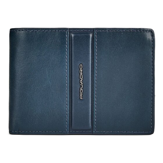 Piquadro Victor Porte-monnaie Protection RFID Cuir véritable 12.5 cm
