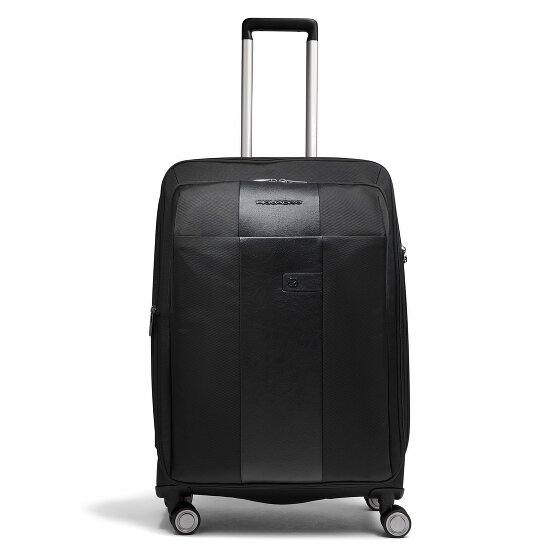 Piquadro Brief 4 roulettes Trolley 68 cm avec soufflet d'extension