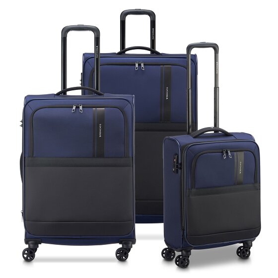 Roncato Metropolitan 4 roulettes Set de valises 3 pièces avec soufflet d'extension