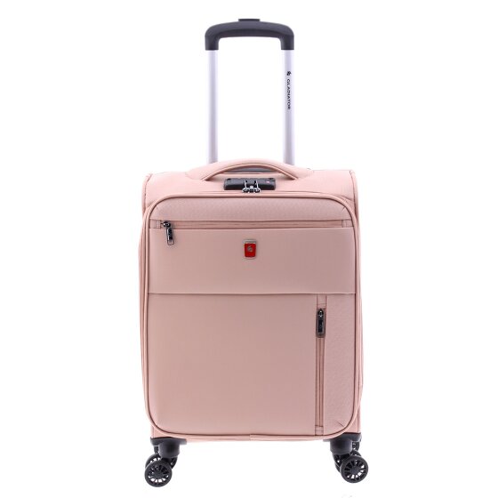 Gladiator 3700 4 roulettes Trolley de cabine 55 cm avec soufflet d'extension