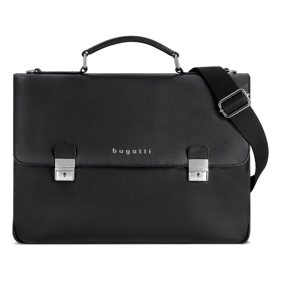 bugatti Valencia Attaché-case Cuir véritable 37 cm Compartiment ordinateur