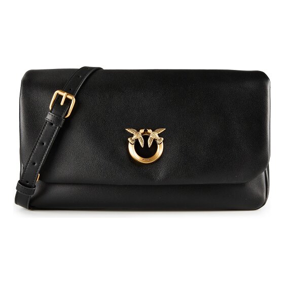 PINKO Click Soft Classic Sac à bandoulière Cuir véritable 32 cm