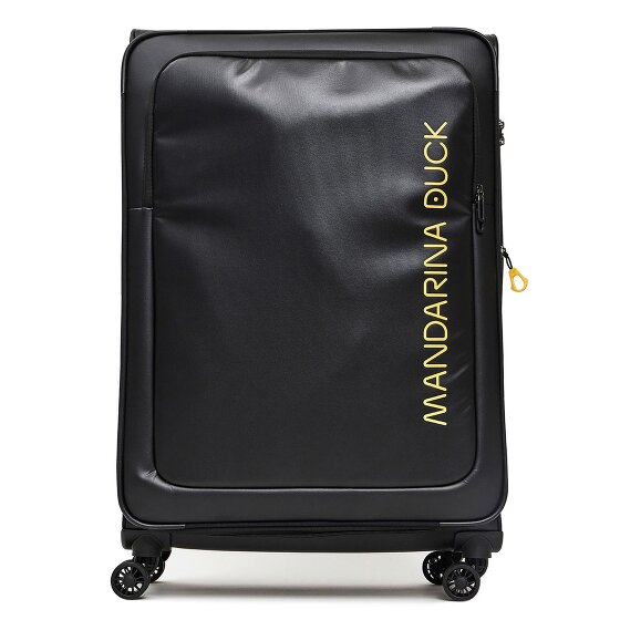 Mandarina Duck Eco Coated 4 roulettes Trolley XL 83 cm avec soufflet d'extension