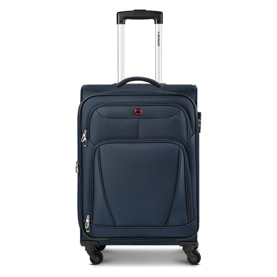 Wenger Beaumont 4 roulettes Trolley M 67 cm avec soufflet d'extension