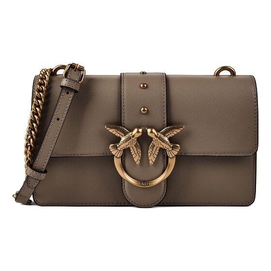 PINKO Love One Sac à bandoulière Cuir véritable 21 cm