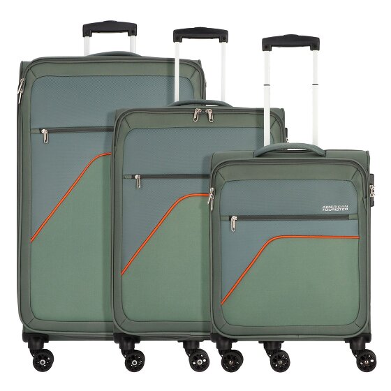 American Tourister Sky Surfer 4 roues Set de valises 3 pièces