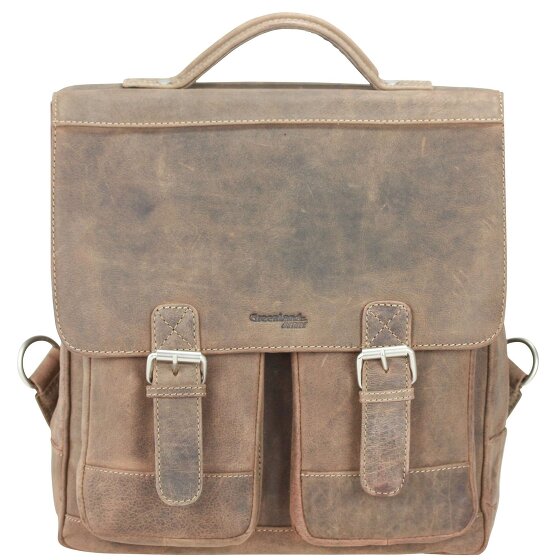 Greenland Nature Stone Sac à bandoulière Messenger en cuir 33 cm