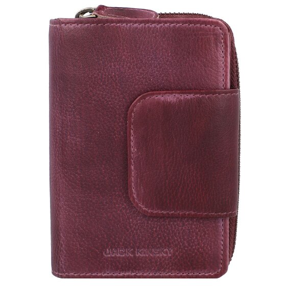 Jack Kinsky Nassau 511 Porte-monnaie en cuir RFID 10 cm