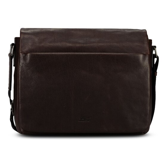 Jost Glasgow Attaché-case Protection RFID Cuir véritable 34 cm Compartiment ordinateur