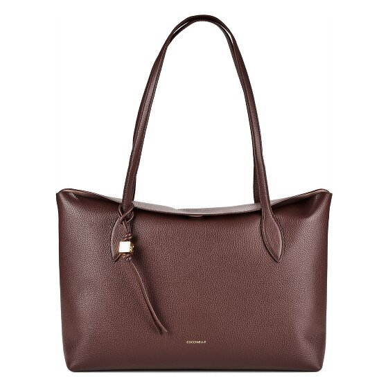 Coccinelle Thess Sac à bandoulière Cuir véritable 45 cm