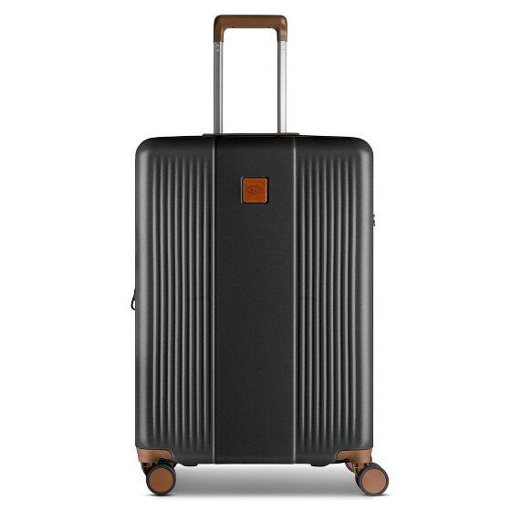 Bric's Ferrara 4 roulettes Trolley M 67 cm avec soufflet d'extension