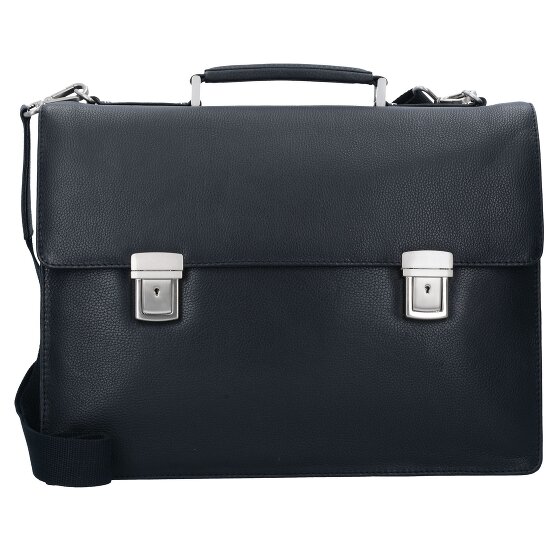 Leonhard Heyden Berlin Porte-documents en cuir 42 cm Compartiment pour ordinateur portable