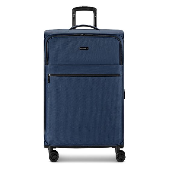 bugatti Valencia Soft 4 roues Valise cabine L 75 cm avec soufflet d'extension
