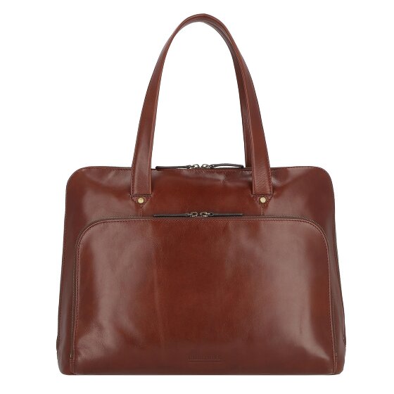 Leonhard Heyden Cambridge Sac à bandoulière en cuir 41 cm Compartiment pour ordinateur portable