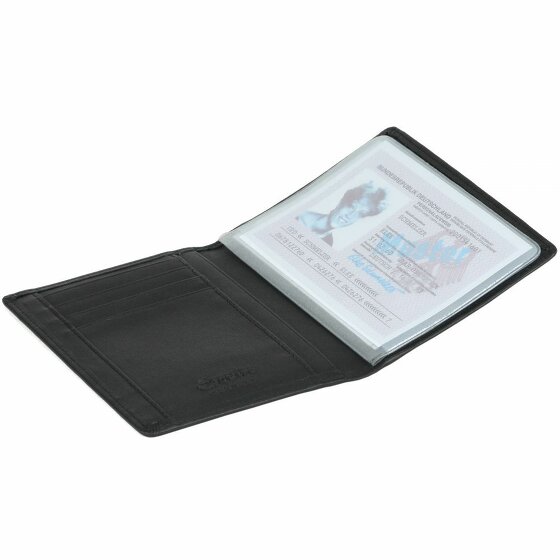 Esquire Étui en cuir pour cartes d'identité Logo 9 cm