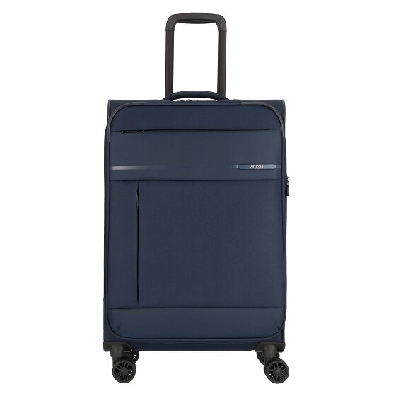 Jump Monthélys 4 roulettes Trolley 67 cm avec soufflet d'extension