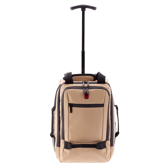 Gladiator 3900 2 roulettes Trolley à dos 40 cm Compartiment pour ordinateur portable