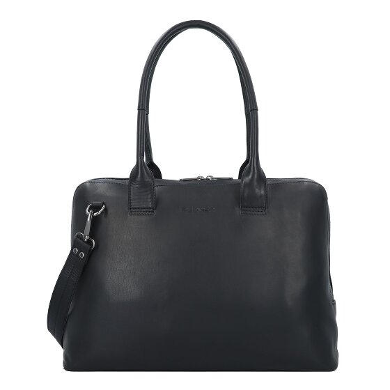 Plevier Structure Canton Sac à bandoulière Cuir 44 cm Compartiment pour ordinateur portable