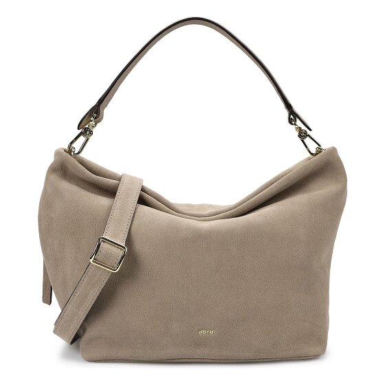 abro Ebony Sac à bandoulière Cuir véritable 39 cm