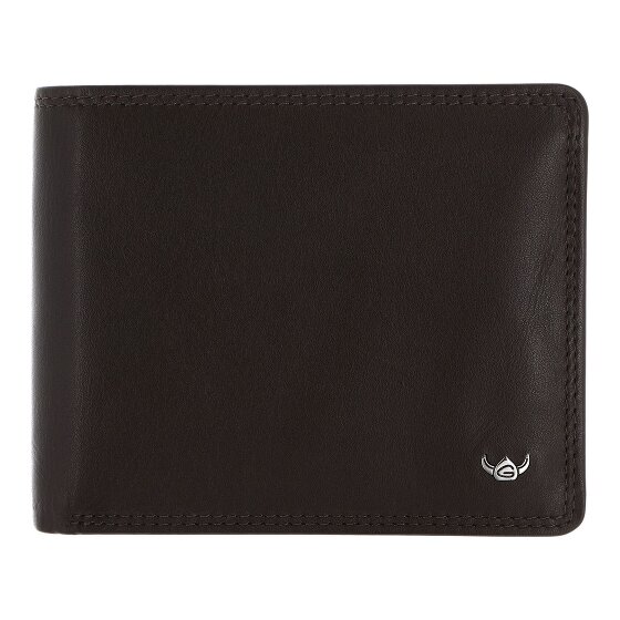 Golden Head Polo Porte-monnaie Protection RFID Cuir véritable 12 cm