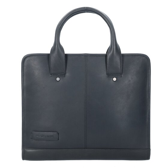 Plevier Navigator Attaché-case Cuir véritable 34 cm