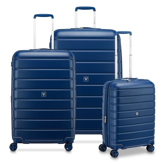 Roncato Relife 4 roues Set de valises 3 pièces avec soufflet d'extension